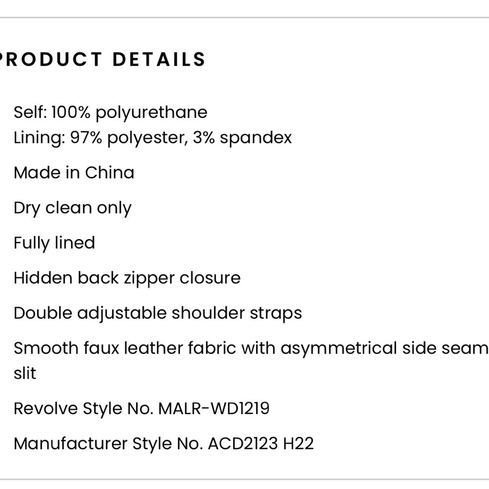 Majorelle Issa Faux Leather Midi Dress In Deep Plum Women’s Size XL Revolve - Picture 3 of 12